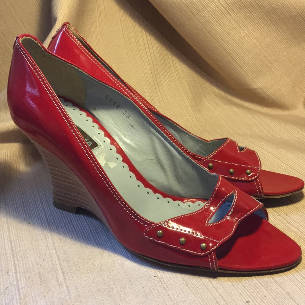 Rafe wedge leather shoes 2
